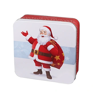 square metal tin containers